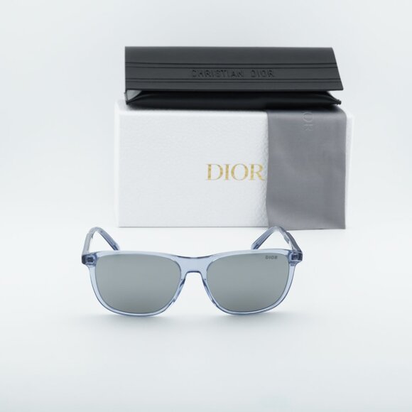 Dior INDIOR S3I 80A4 Square Sunglasses - Blue/Brown main image 5